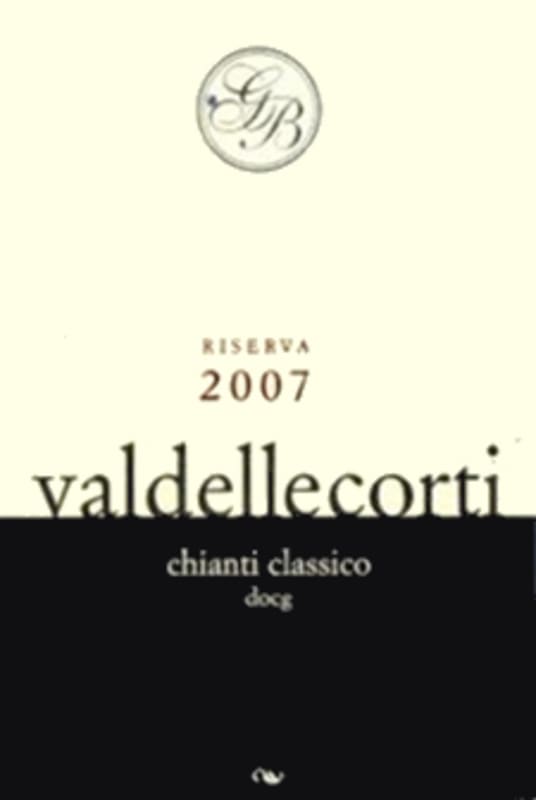 Val delle Corti Chianti Classico Riserva 2007 Front Label