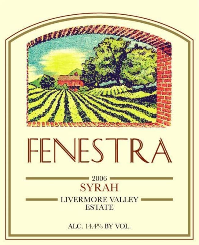 Fenestra Winery Estate Syrah 2006 Front Label