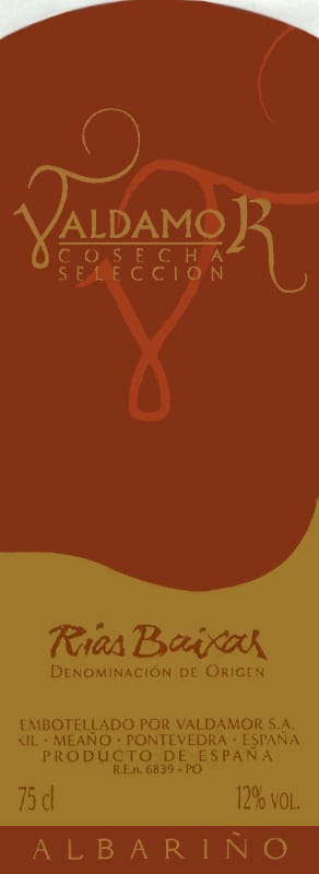 Valdamor Cosecha Selection Albarino 2004 Front Label
