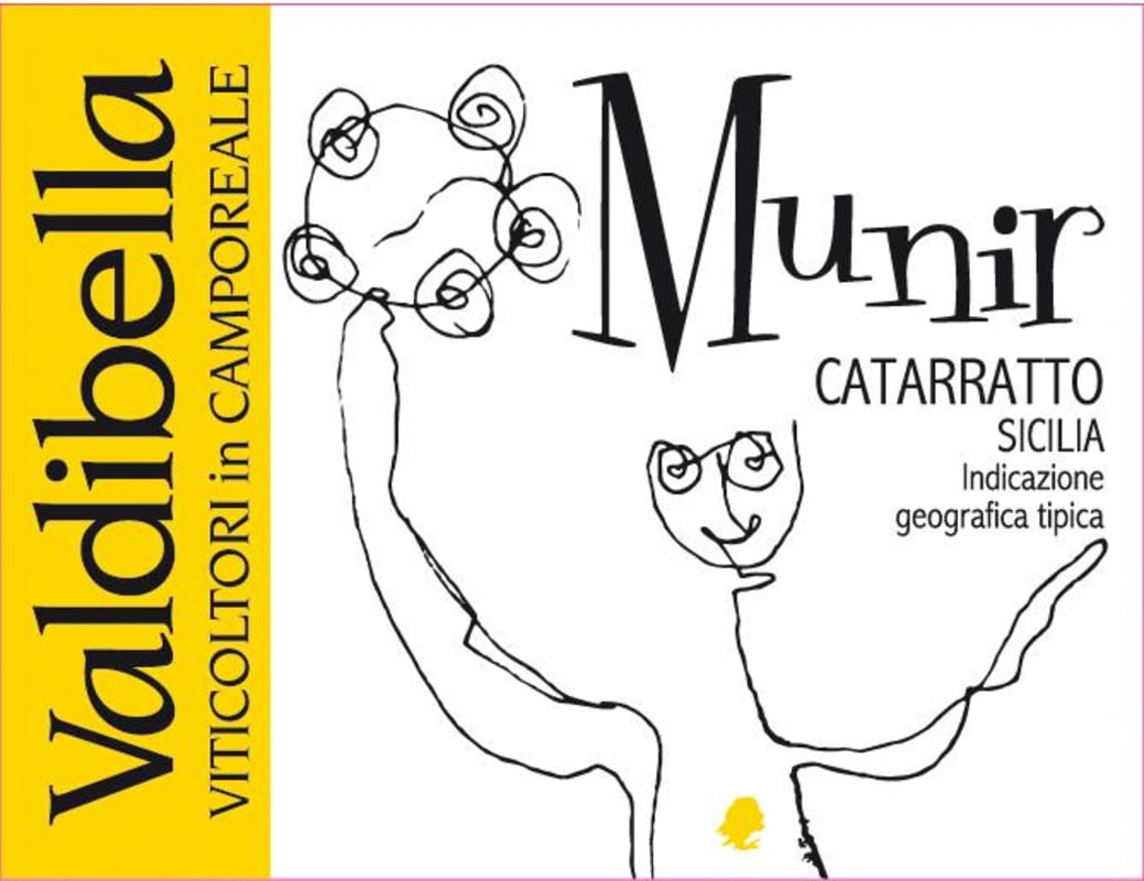 Valdibella Sicilia Munir Catarratto 2010 Front Label