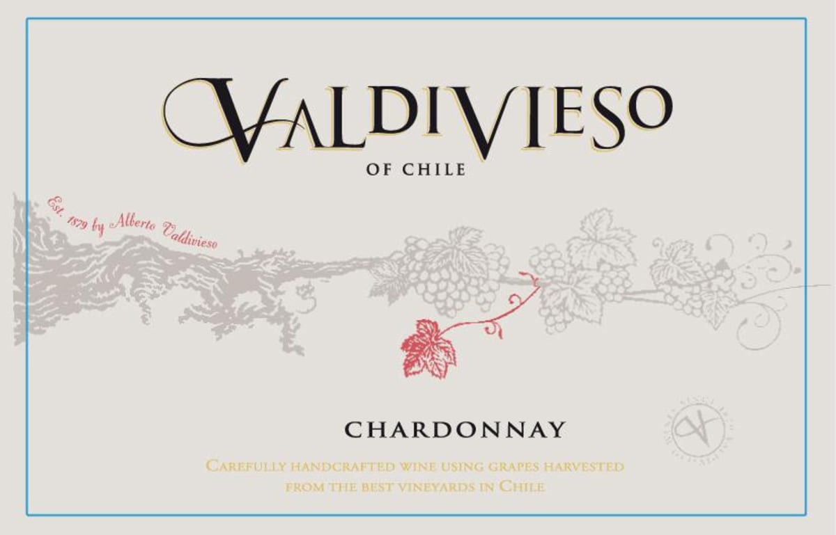 Valdivieso Chardonnay 2013 Front Label