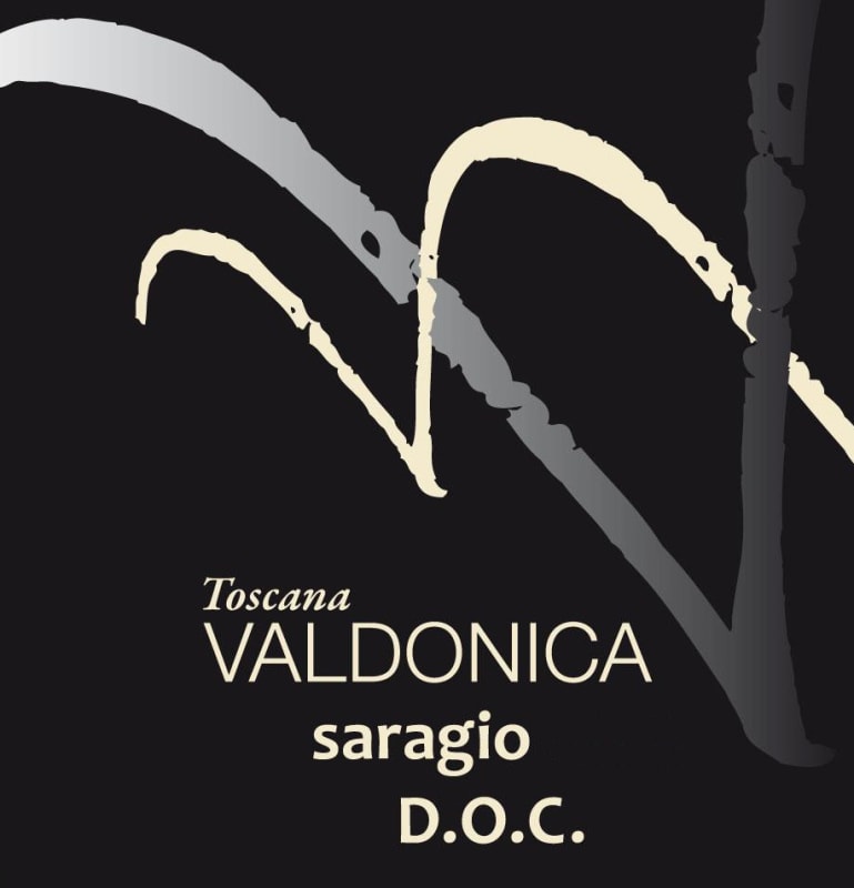 Valdonica Winery & Vineyard Residence Monteregio di Massa Marittima Saragio 2012 Front Label