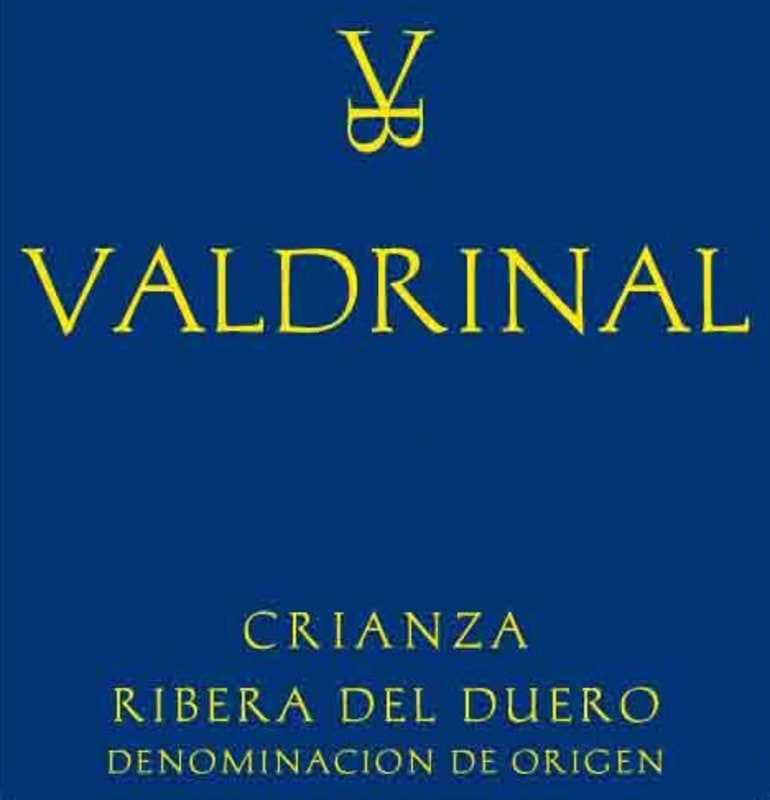 Valdrinal Crianza 2013 Front Label