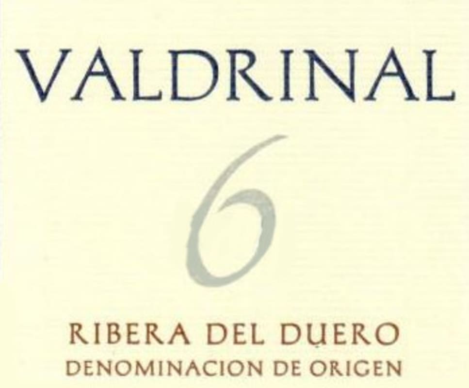 Valdrinal Ribera del Duero 6 2009 Front Label