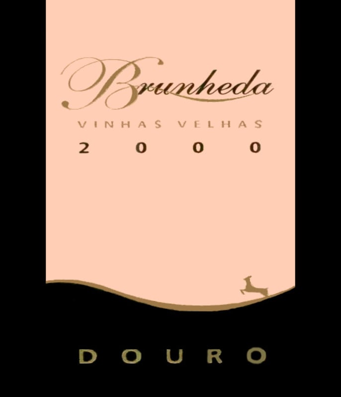 Vale da Corca Vinhas Velhas Brunheda 2000 Front Label