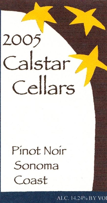 Calstar Cellars Pinot Noir 2005 Front Label