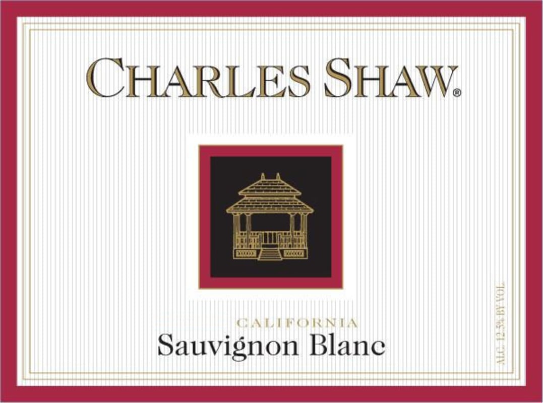Charles Shaw Charles Shaw Sauvignon Blanc, California 2015 Front Label