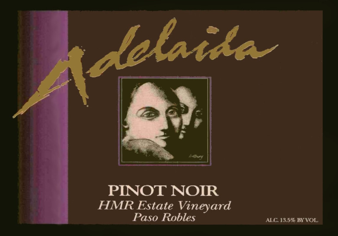 Adelaida HMR Pinot Noir 2006 Front Label