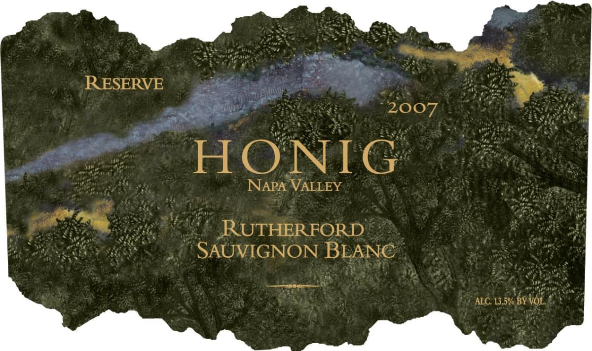 Honig Reserve Sauvignon Blanc 2007 Front Label
