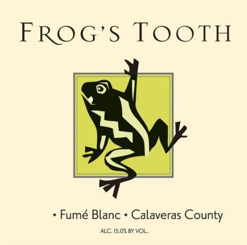 Frog's Tooth Vineyards Fume Blanc 2013 Front Label