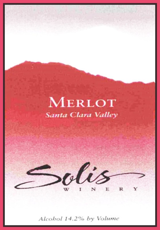 Solis Winery Estate Merlot 2011 Front Label