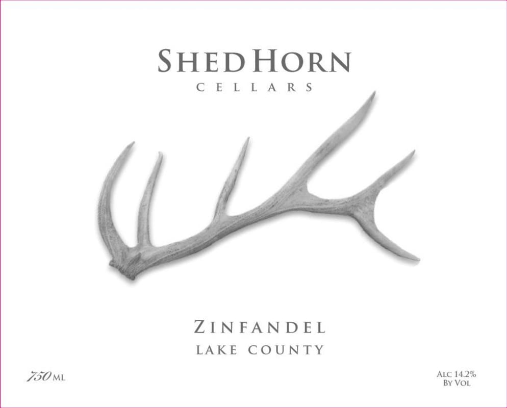 Shed Horn Cellars Zinfandel 2014 Front Label