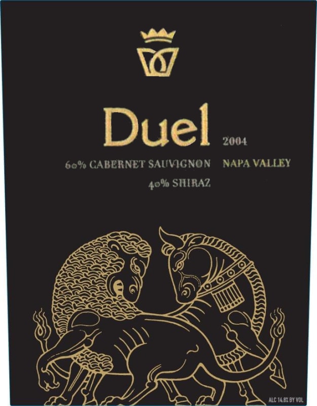 Darioush Duel Cabernet Sauvignon - Shiraz 2004 Front Label