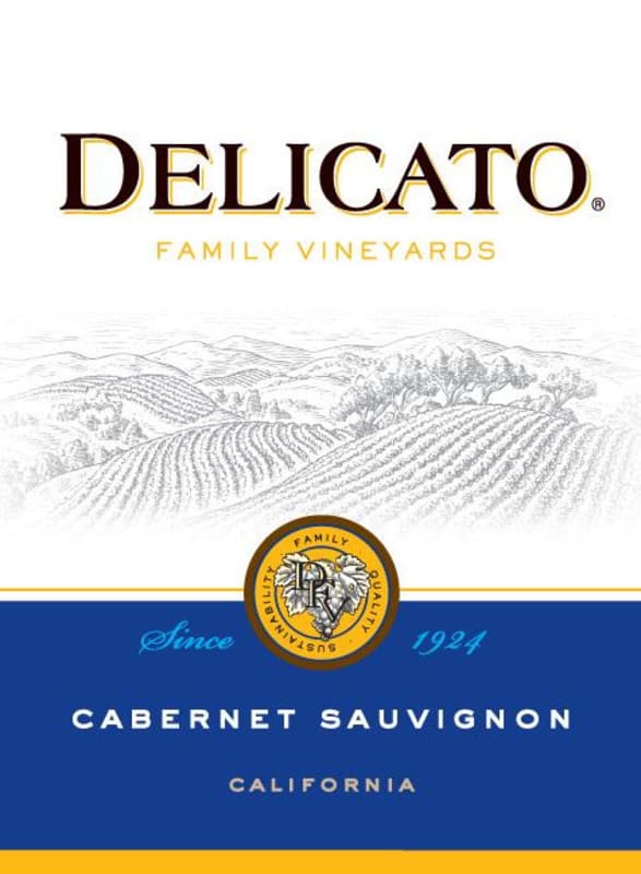 DFV Wines Cabernet Sauvignon 2013 Front Label