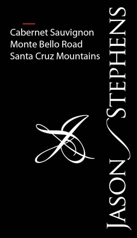 Jason-Stephens Monte Bello Road Cabernet Sauvignon 2008 Front Label