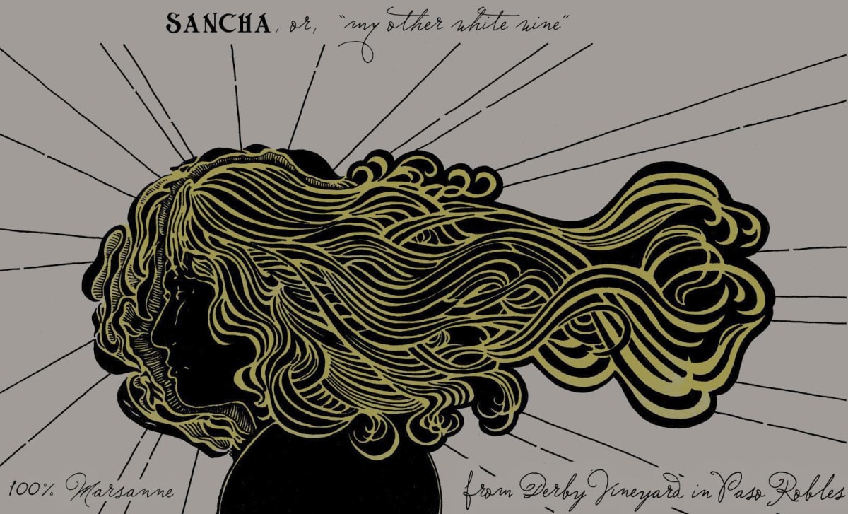 Sans Liege Sancha Marsanne 2008 Front Label