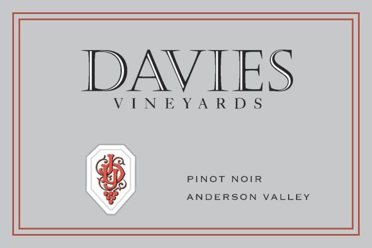 Davies Pinot Noir 2014 Front Label