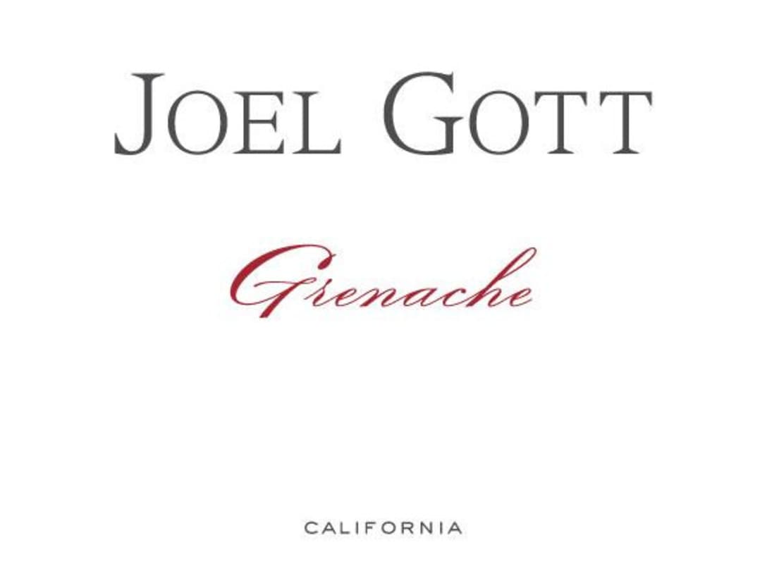 Joel Gott Alakai Grenache 2014 Front Label