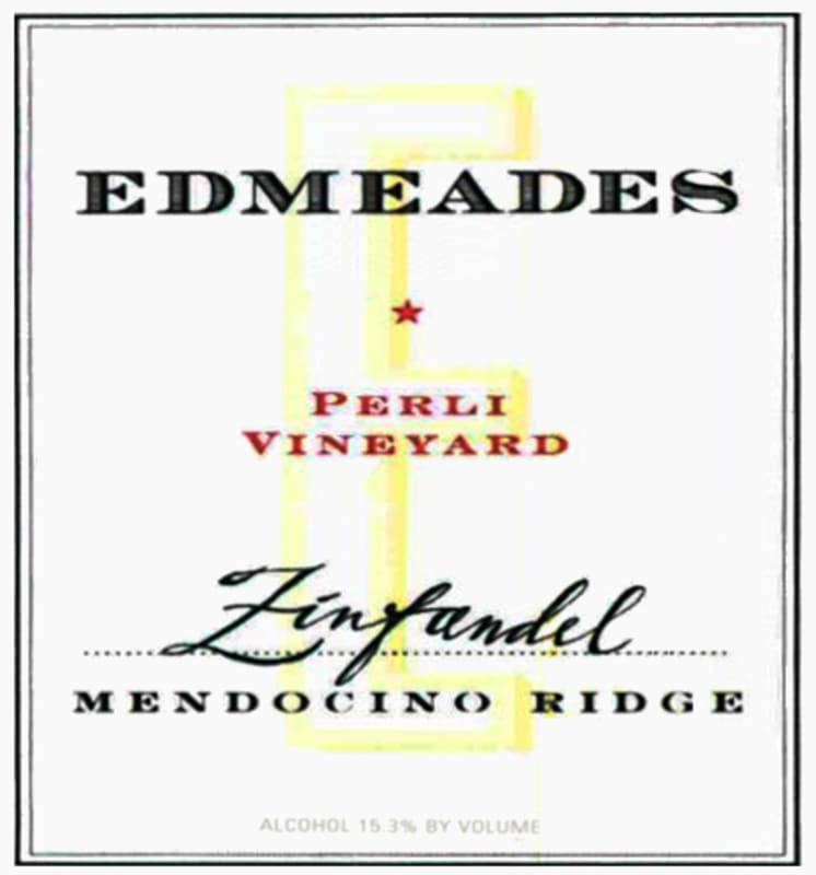 Edmeades Perli Vineyard Zinfandel 2007 Front Label