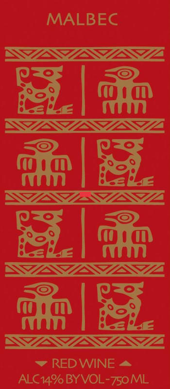 Valle de la Puerta La Puerta Malbec 2013 Front Label