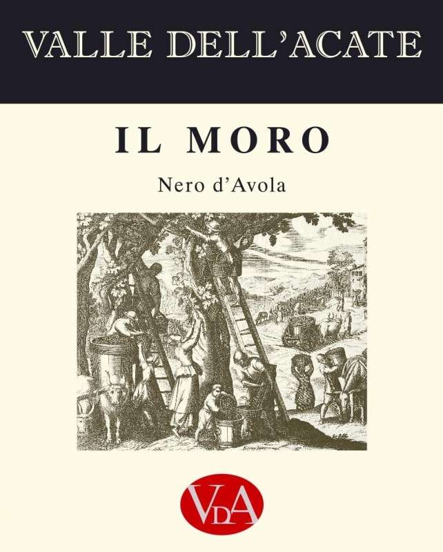 Valle Dell'Acate Il Moro Nero d'Avola 2011 Front Label