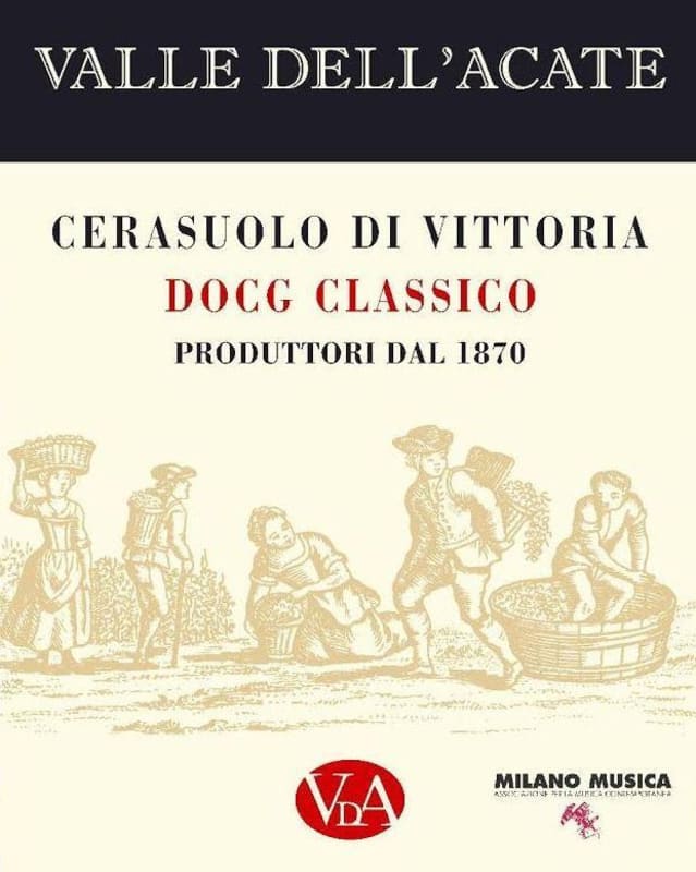 Valle Dell'Acate Cerasuolo di Vittoria Classico 2013 Front Label