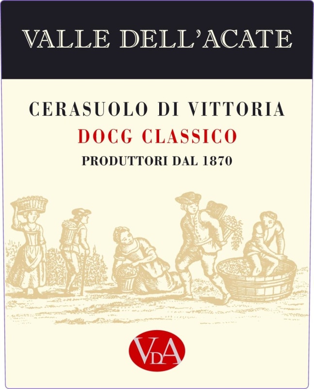 Valle Dell'Acate Cerasuolo di Vittoria Classico 2011 Front Label