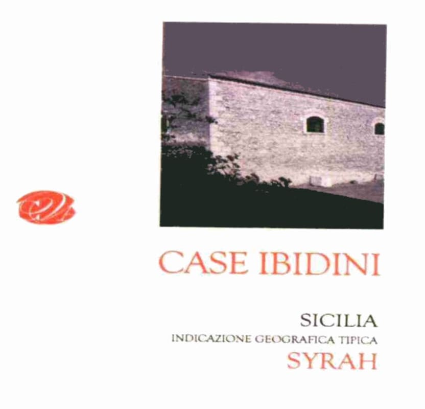 Valle Dell'Acate Sicilia Case Ibidini Syrah 2008 Front Label