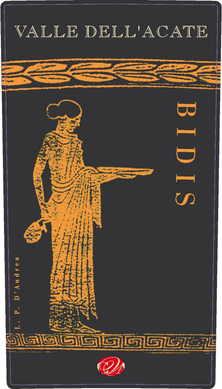 Valle Dell'Acate Sicilia Bidis 2013 Front Label