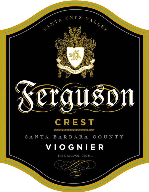 Ferguson Crest Viognier 2013 Front Label