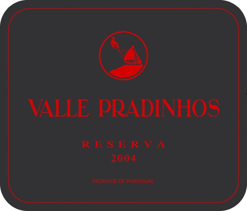 Valle Pradinhos Reserva 2004 Front Label