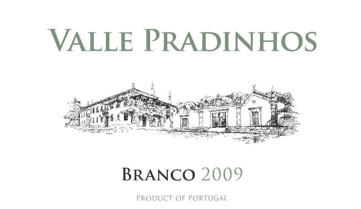 Valle Pradinhos Branco 2009 Front Label