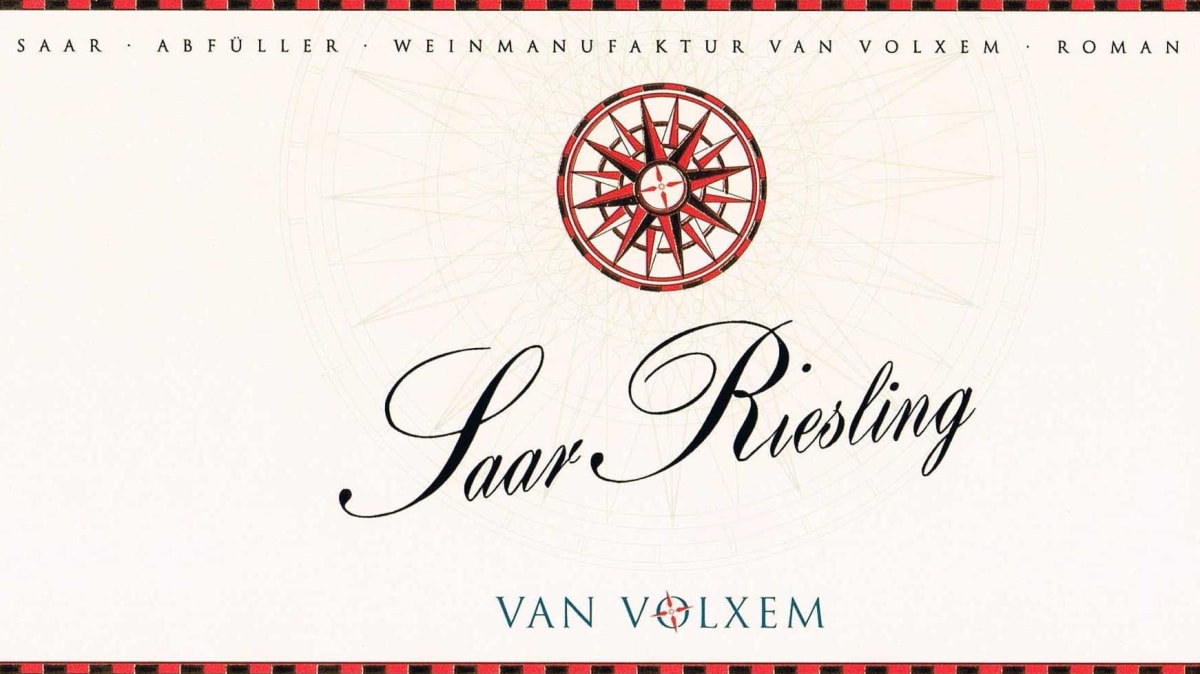 Van Volxem Saar Riesling 2014 Front Label