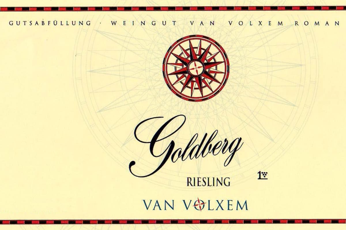 Van Volxem Goldberg Riesling 2010 Front Label