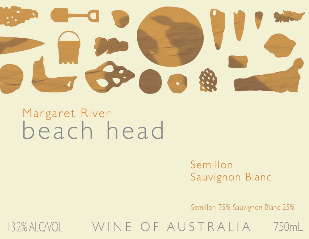 Vasse River Beach Head Sauvignon Blanc Semillon 2008 Front Label
