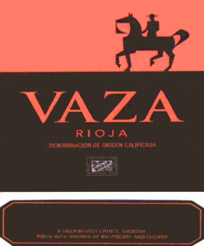 Vaza Wines Vaza Tempranillo DOCa 2008 Front Label