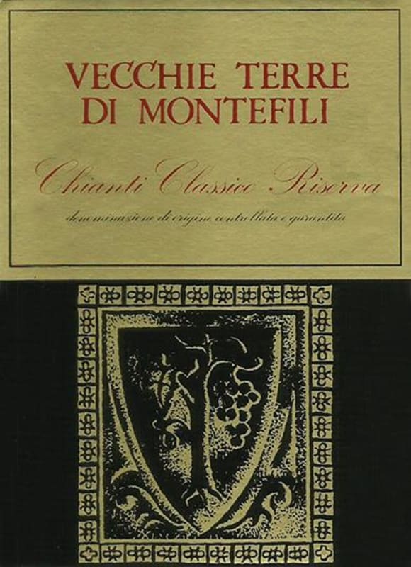 Vecchie Terre di Montefili Chianti Classico Riserva 2011 Front Label