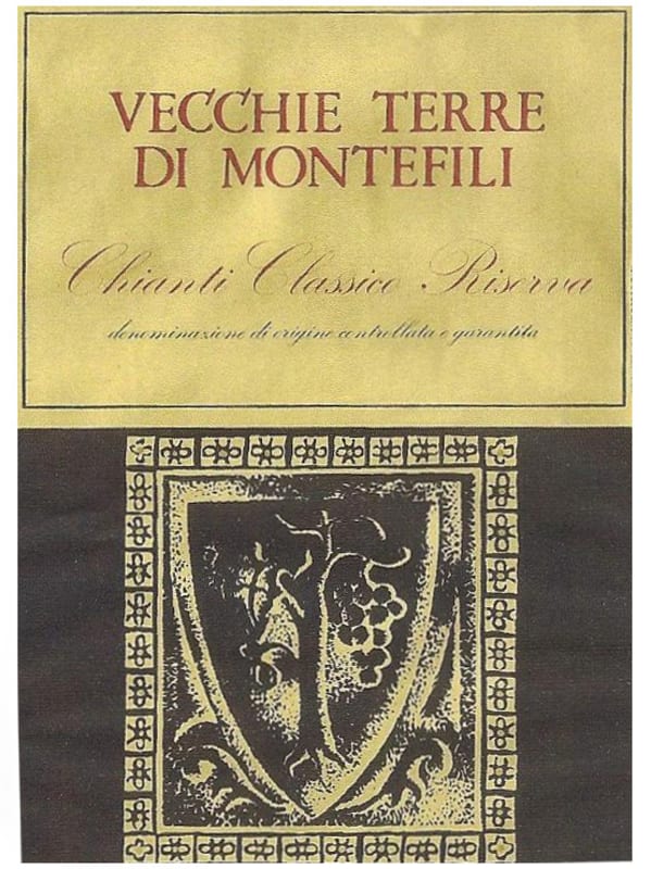 Vecchie Terre di Montefili Chianti Classico Riserva 2010 Front Label