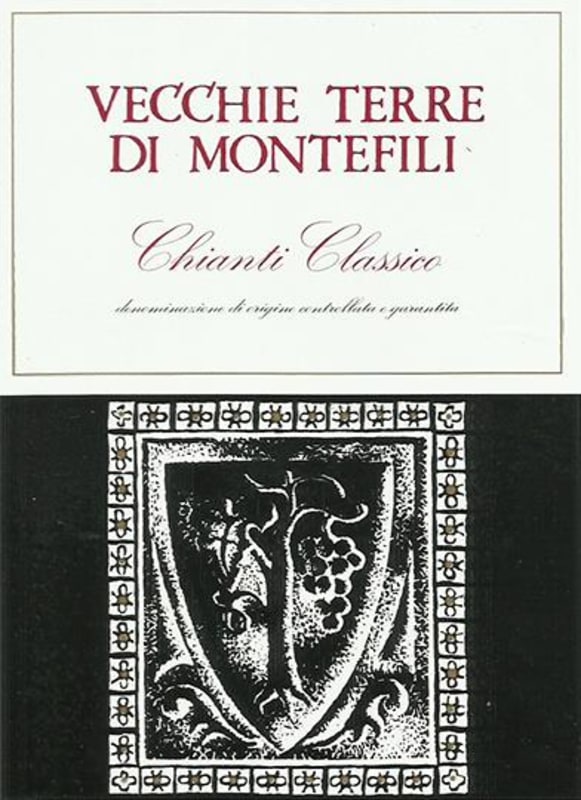 Vecchie Terre di Montefili Chianti Classico 2013 Front Label