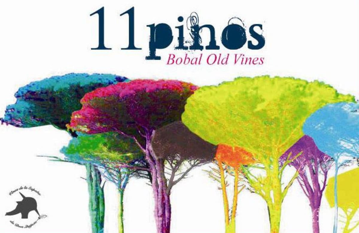 Vega Tolosa 11 Pinos Bobal Old Vines 2010 Front Label