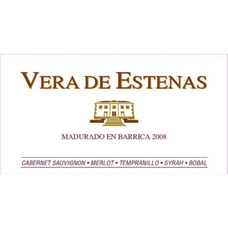 Vera de Estenas Madurado en Barrica 2008 Front Label