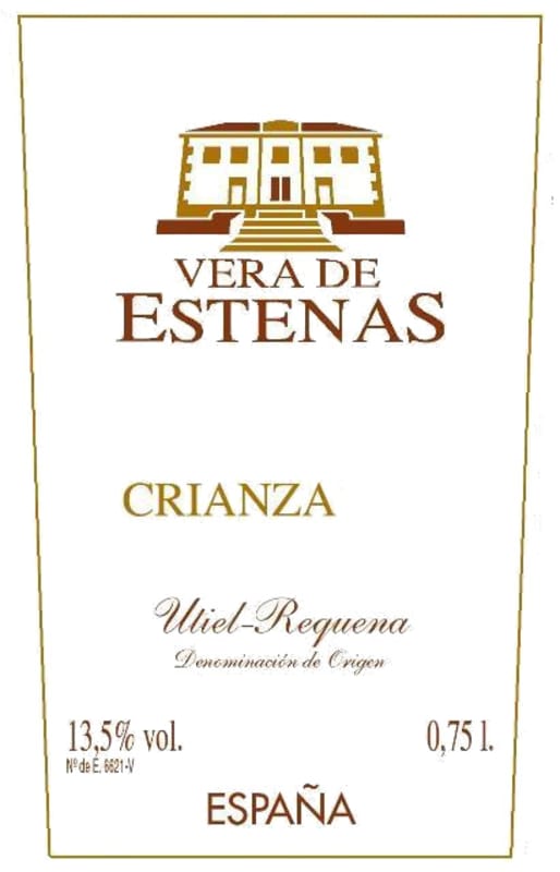 Vera de Estenas Crianza 2007 Front Label