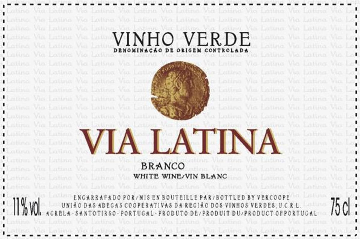 Vercoope Via Latina Branco 2014 Front Label