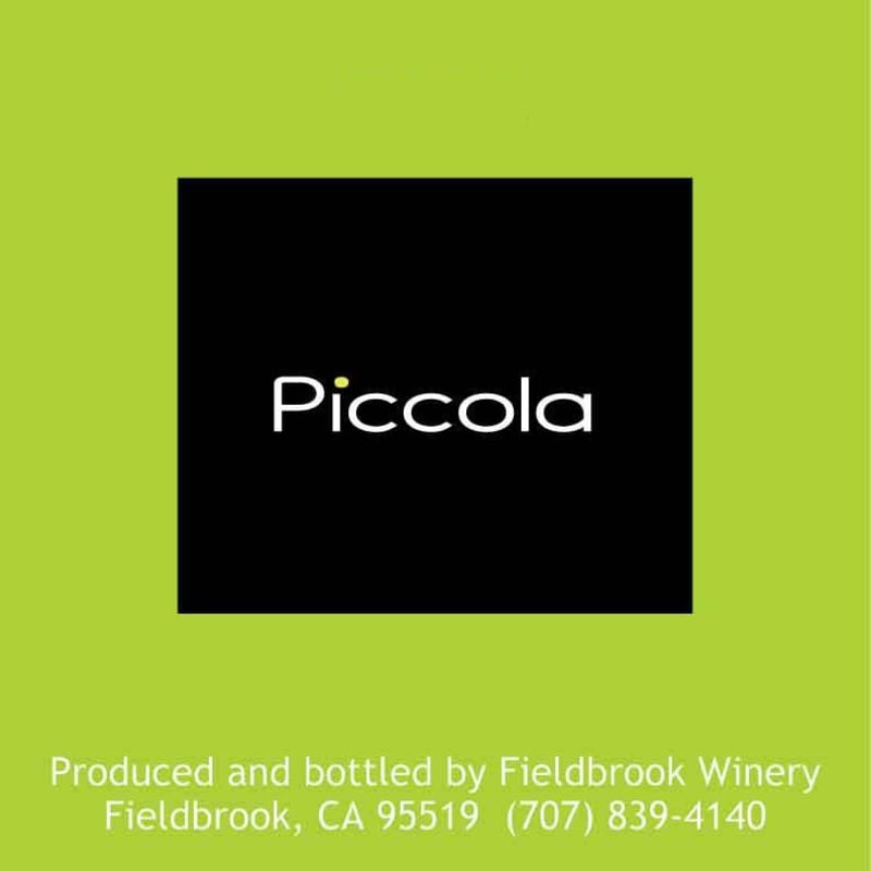 Fieldbrook Winery Piccola 2008 Front Label