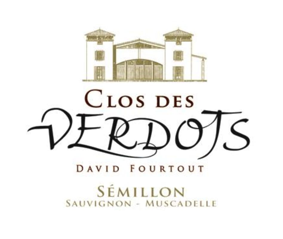 Verdots Clos des Verdots Sec Blanc 2012 Front Label