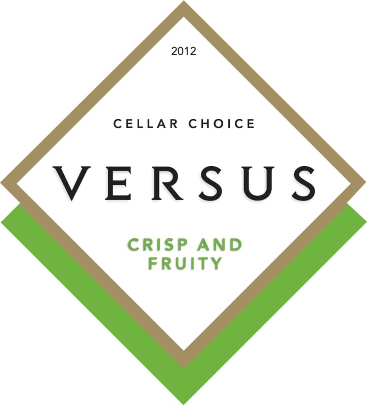 Versus Wines Western Cape White 2012 Front Label