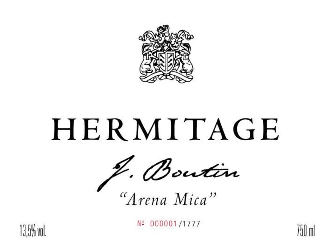 Vertuvin en Provence Hermitage Arena Mica 2012 Front Label