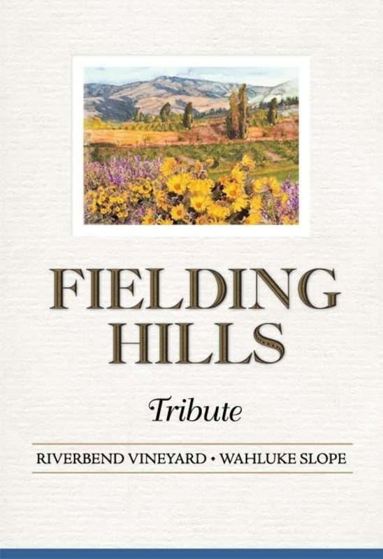 Fielding Hills Winery Tribute Riverbend Vineyard Red 2008 Front Label