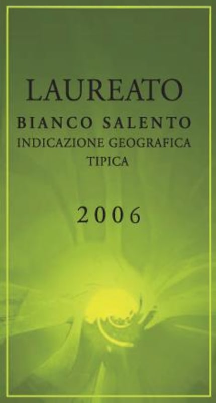 Vetrere Laureato Bianco 2006 Front Label