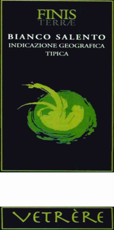 Vetrere Finis Terrae Bianco 2012 Front Label